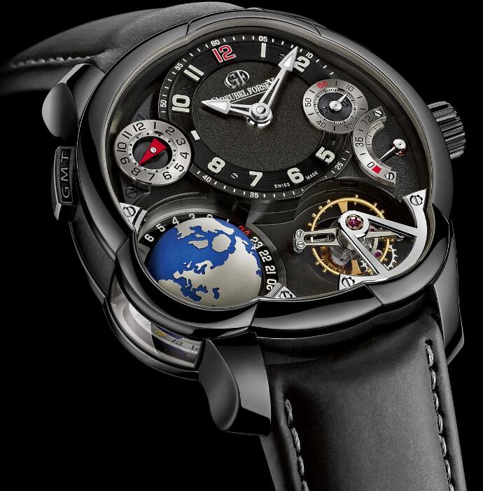 Review Greubel Forsey GMT Black watches price